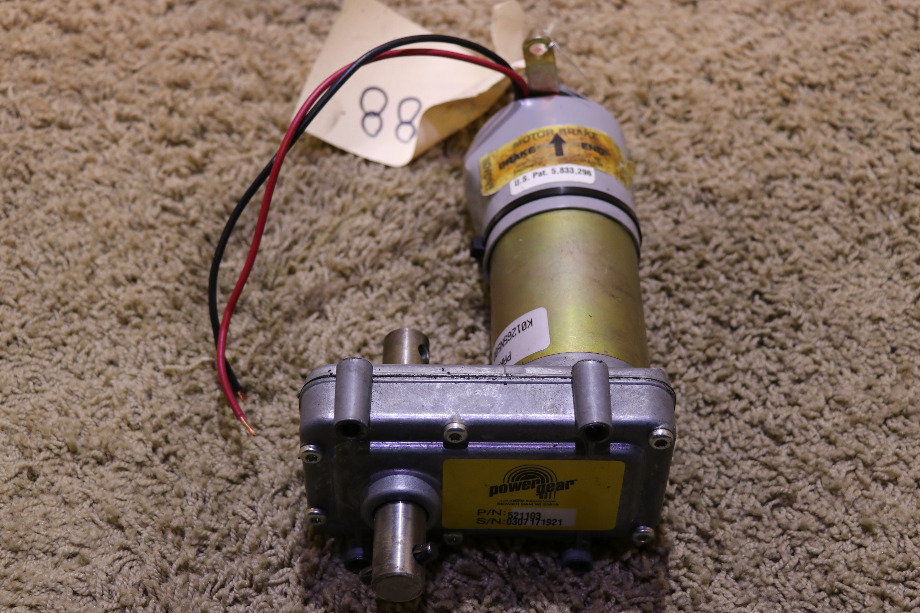 MOTORHOME USED POWER GEAR 521103 SLIDE OUT MOTOR FOR SALE RV Components 