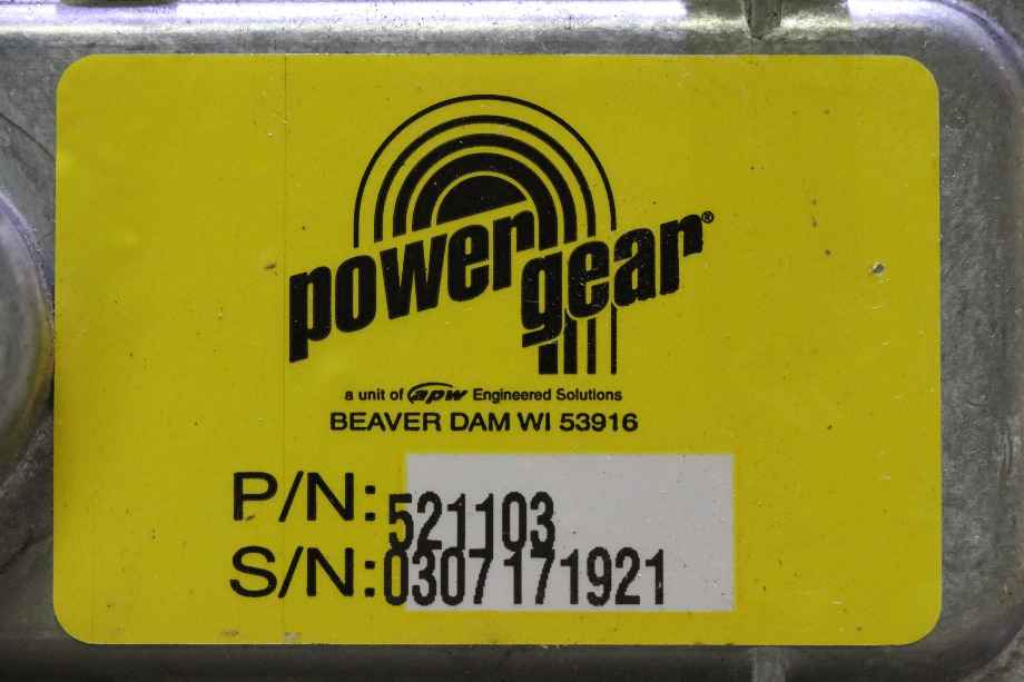 MOTORHOME USED POWER GEAR 521103 SLIDE OUT MOTOR FOR SALE RV Components 