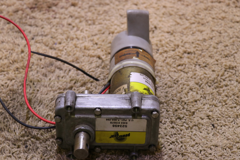 RV SLIDE OUT MOTOR USED POWER GEAR 523498 FOR SALE RV Components 