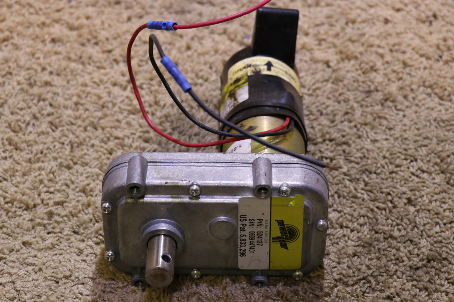 USED MOTORHOME POWER GEAR 524137 SLIDE OUT MOTOR FOR SALE RV Components 