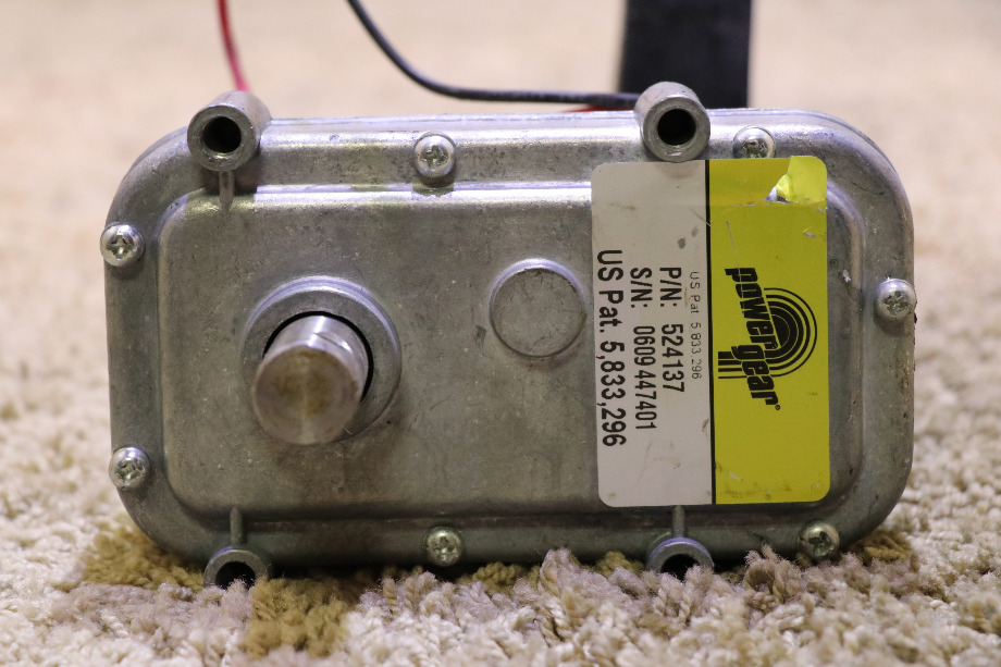 USED MOTORHOME POWER GEAR 524137 SLIDE OUT MOTOR FOR SALE RV Components 