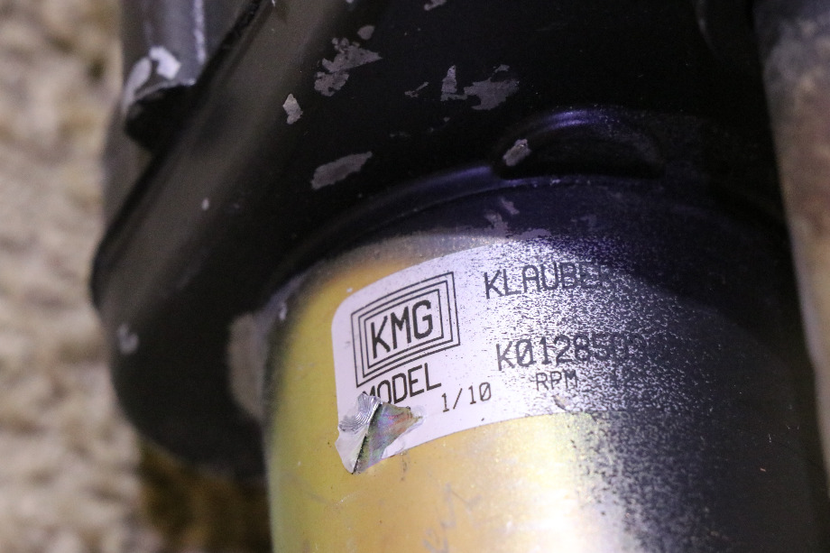 USED K01285D300 RV KLAUBER SLIDE OUT MOTOR FOR SALE RV Components 