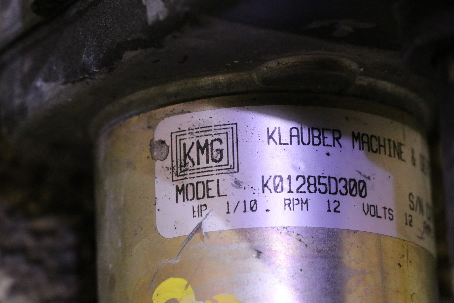 KLAUBER K01285D300 USED RV SLIDE OUT MOTOR FOR SALE RV Components 