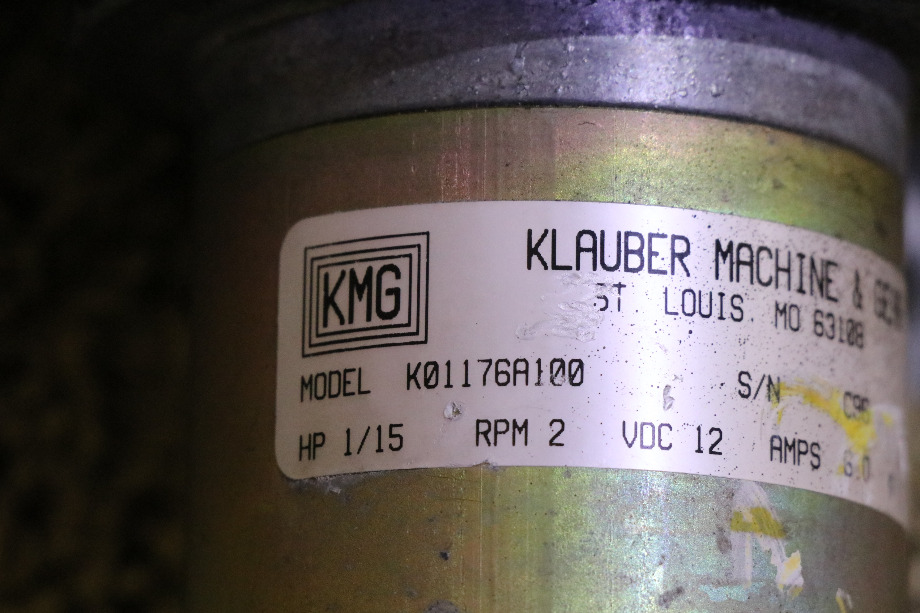 USED KLAUBER K01176A100 SLIDE OUT MOTOR RV PARTS FOR SALE RV Components 