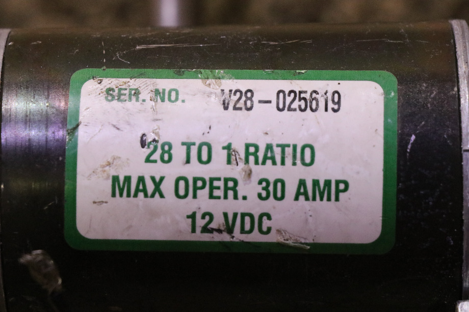 USED RV VENTURE 28 TO 1 RATIO LIPPERT SLIDE OUT MOTOR FOR SALE RV Components 