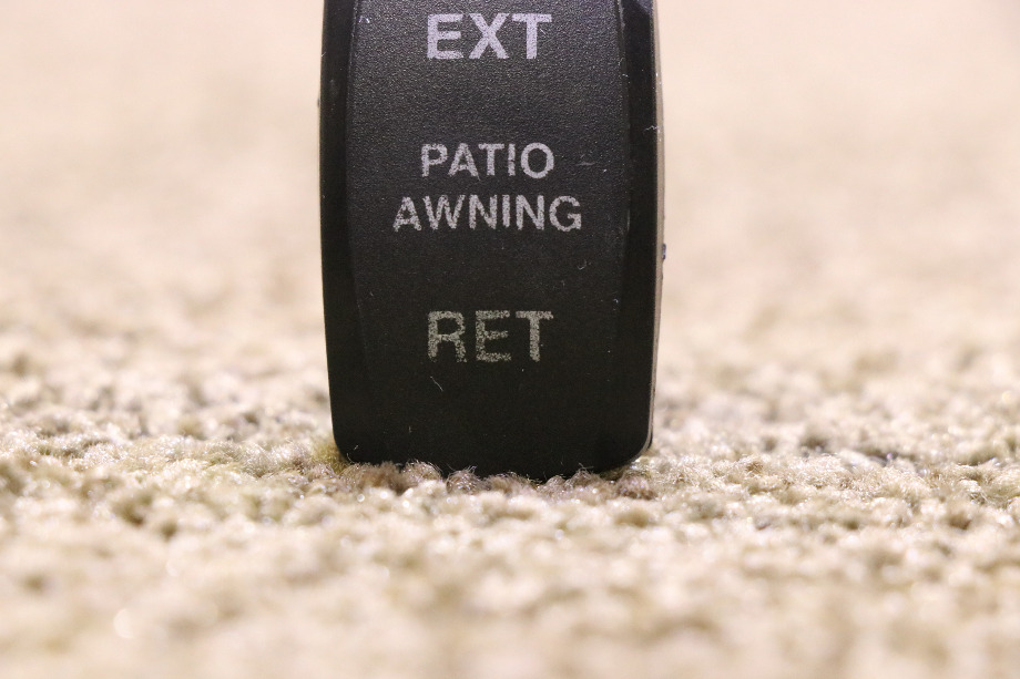USED MOTORHOME EXT / RET PATIO AWNING DASH SWITCH FOR SALE RV Components 