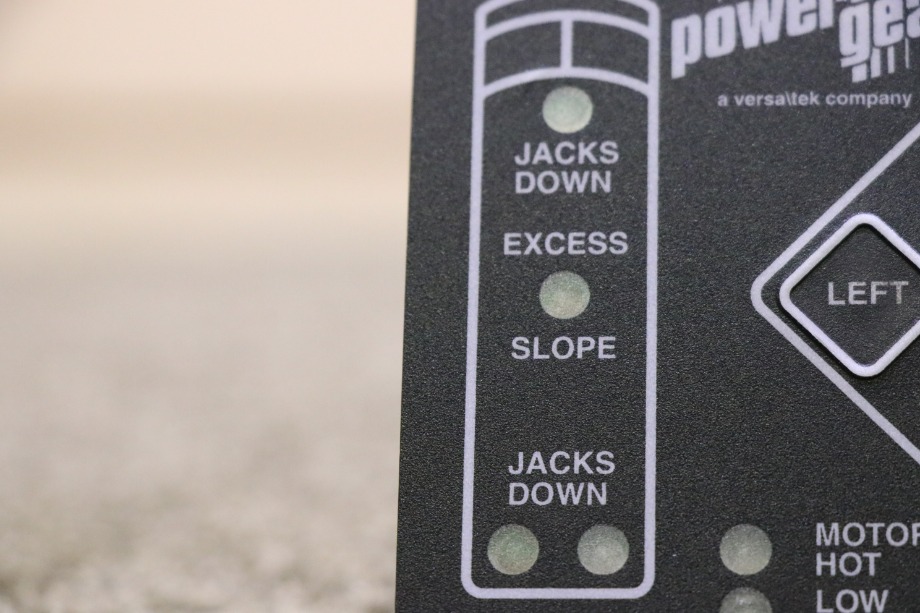 RV Components USED RV/MOTORHOME POWER GEAR HYDRAULIC LEVELERS TOUCH PAD