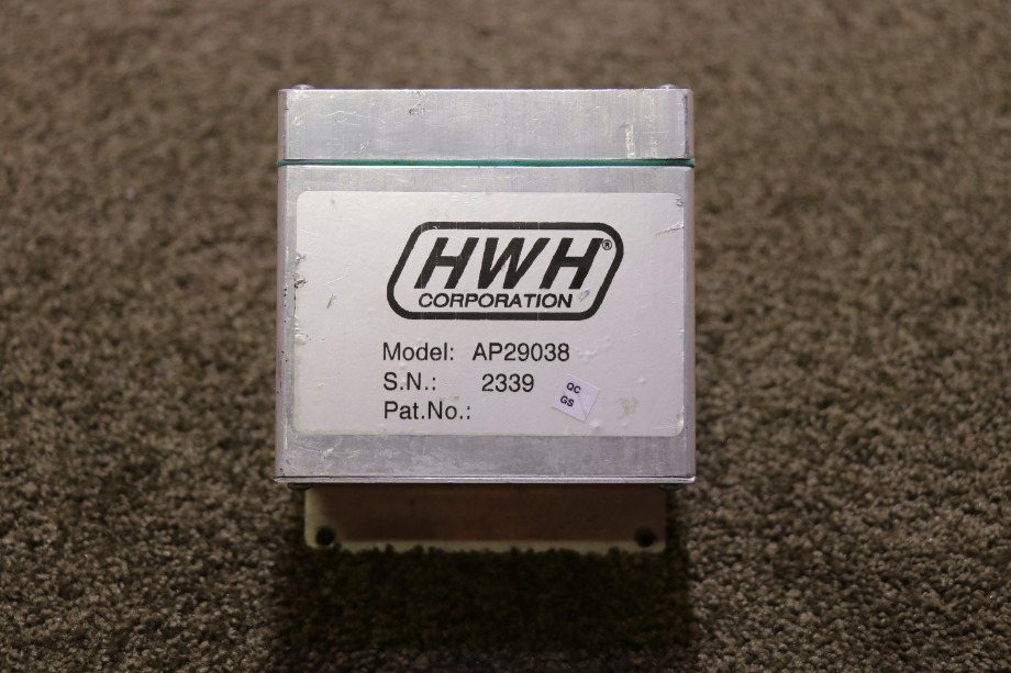 USED MOTORHOME HWH LEVELING CONTROL BOX AP29038 FOR SALE RV Components 
