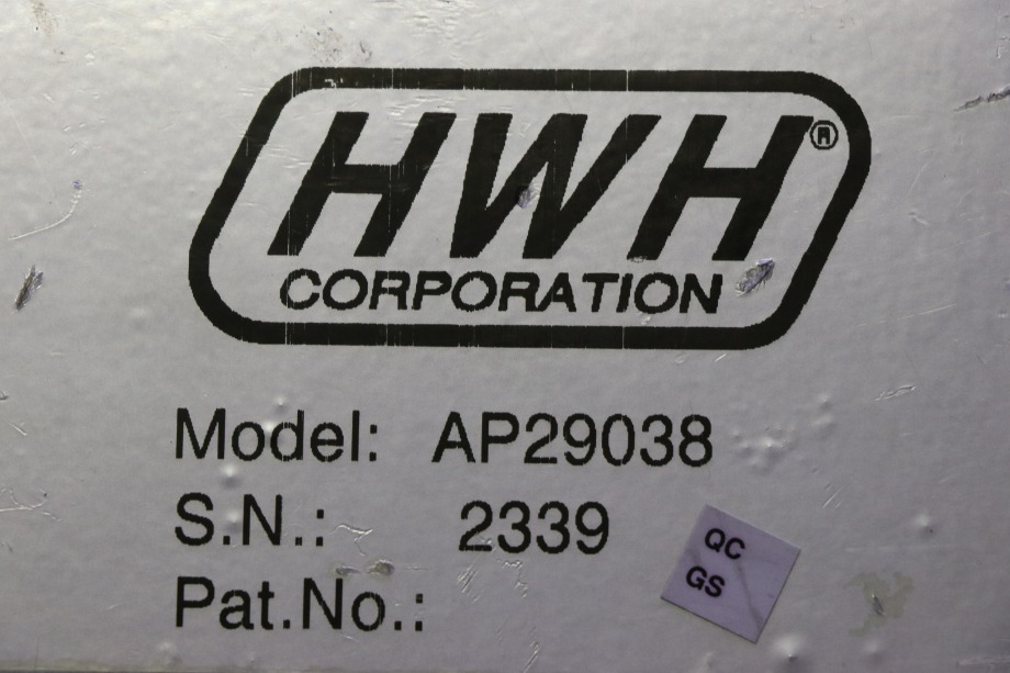 USED MOTORHOME HWH LEVELING CONTROL BOX AP29038 FOR SALE RV Components 
