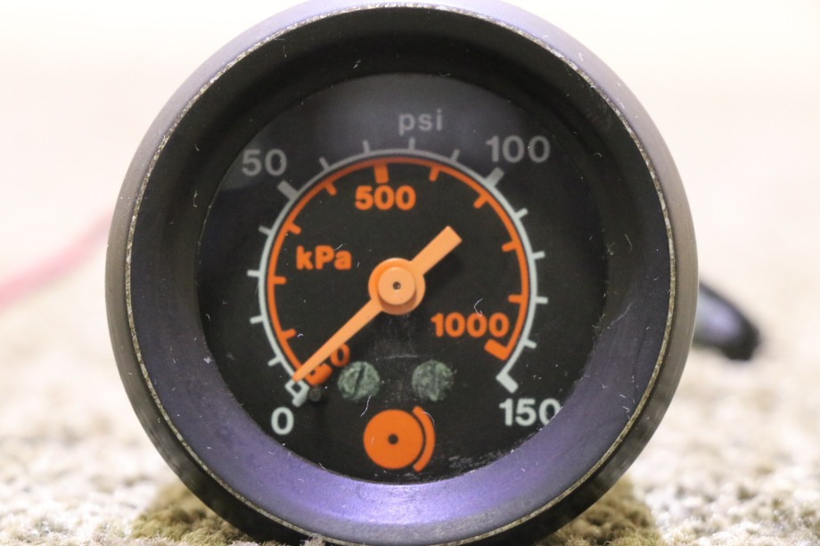 USED 56-1958 AIR PRESSURE DASH GAUGE MOTORHOME/RV/PREVOST PARTS FOR SALE RV Components 