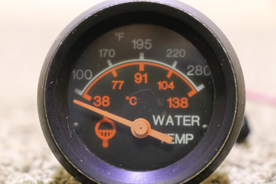 USED 56-1526 PREVOST WATER TEMP DASH GAUGE FOR SALE RV Components 