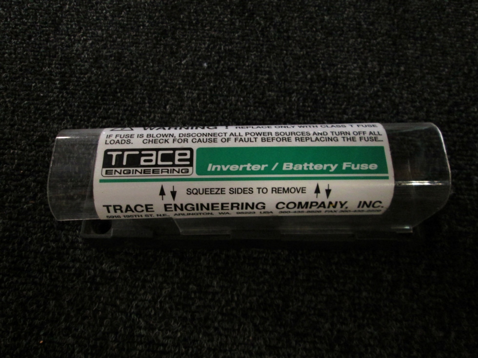 RV Components USED RV/MOTORHOME TRACE ENGINEERING INVERTER/BATTERY FUSE