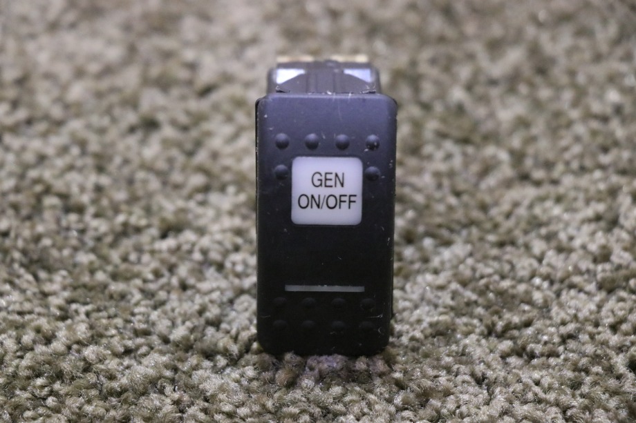 USED V8D1 GEN ON/OFF DASH SWITCH RV/MOTORHOME PARTS FOR SALE RV Components 