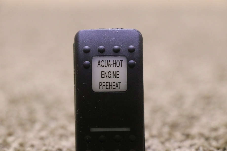 USED V1D1 AQUA HOT ENGINE PREHEAT DASH SWITCH MOTORHOME PARTS FOR SALE RV Components 