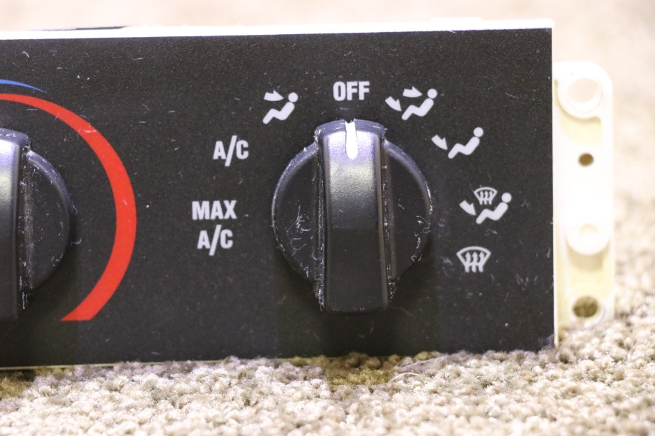 USED RV/MOTORHOME DASH AC CONTROL SWITCH PANEL FOR SALE RV Components 