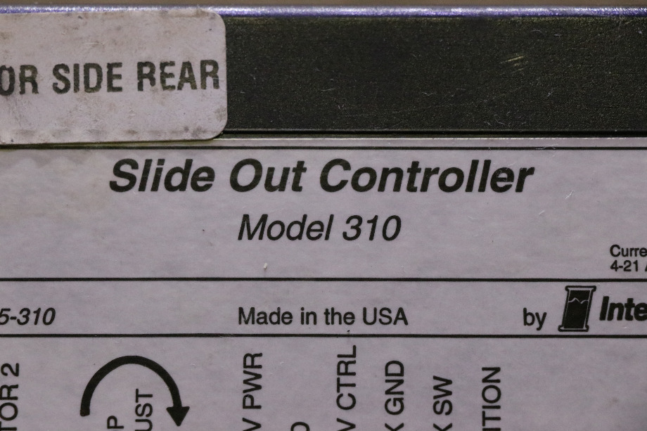 USED SLIDE OUT CONTROLLER MODEL 310 BY INTELLITEC RV PARTS FOR SALE RV Components 