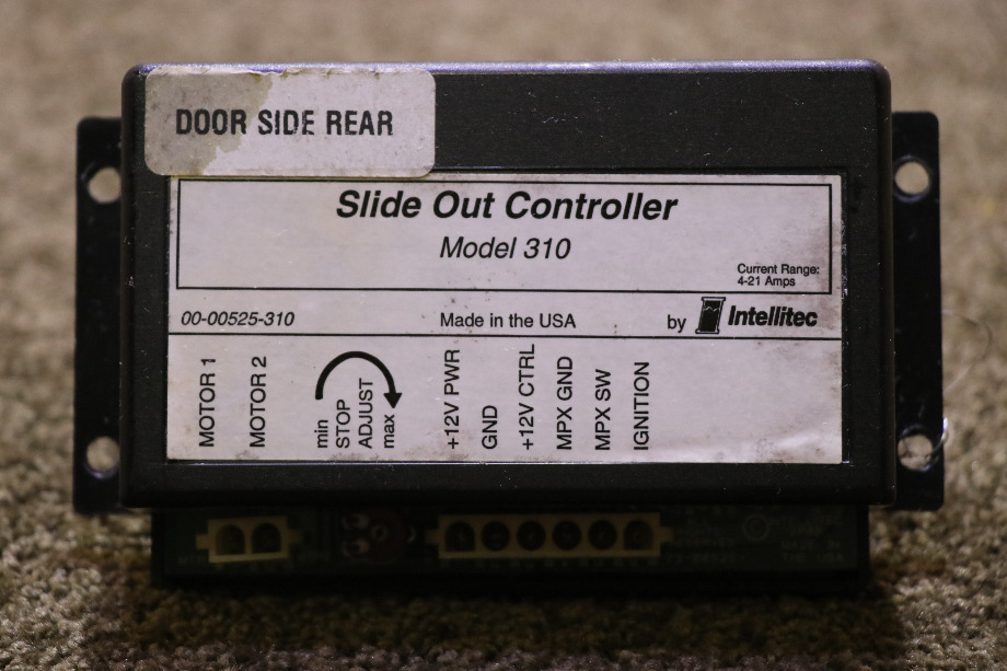 USED INTELLITEC 00-00525-310 SLIDE OUT CONTROLLER MODEL 310 RV PARTS FOR SALE RV Components 