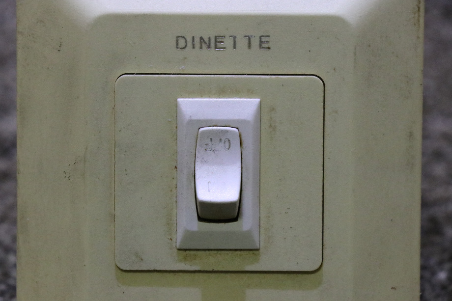 USED RV/MOTORHOME DINETTE SWITCH PANEL FOR SALE RV Components 
