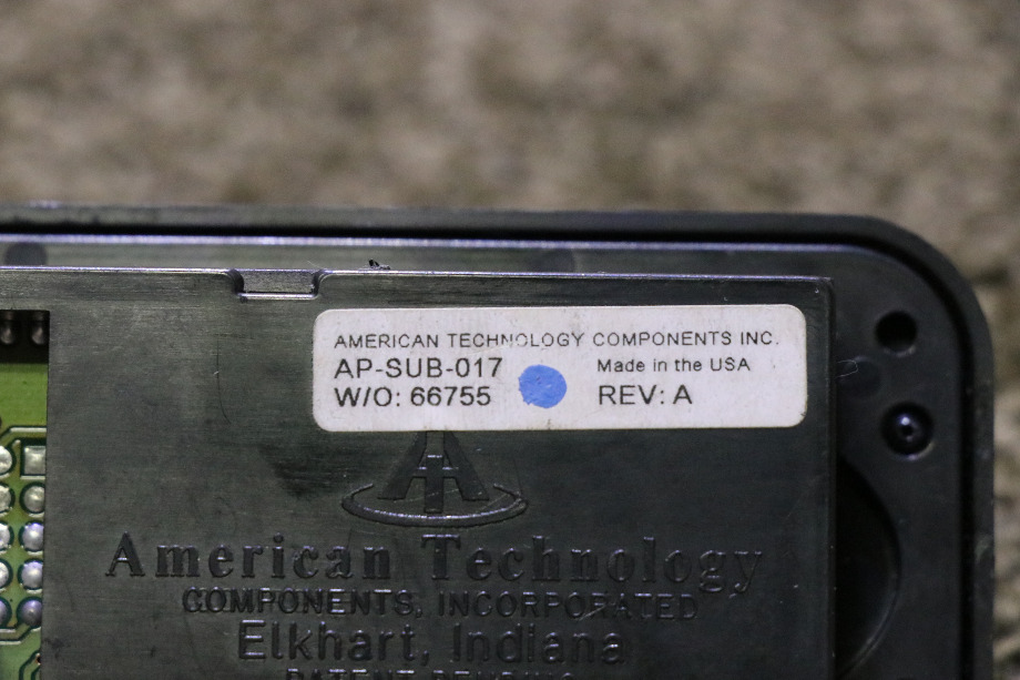 USED MOTORHOME AP-SUB-017 AMERICAN TECHNOLOGY COMPASS DISPLAY PANEL FOR SALE RV Components 