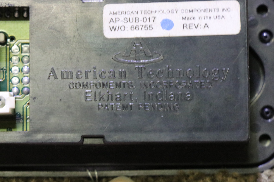 USED MOTORHOME AP-SUB-017 AMERICAN TECHNOLOGY COMPASS DISPLAY PANEL FOR SALE RV Components 