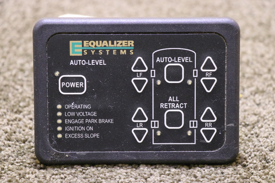 USED 3012 EQUALIZER SYSTEM AUTO LEVEL TOUCH PAD MOTORHOME PARTS FOR SALE RV Components 