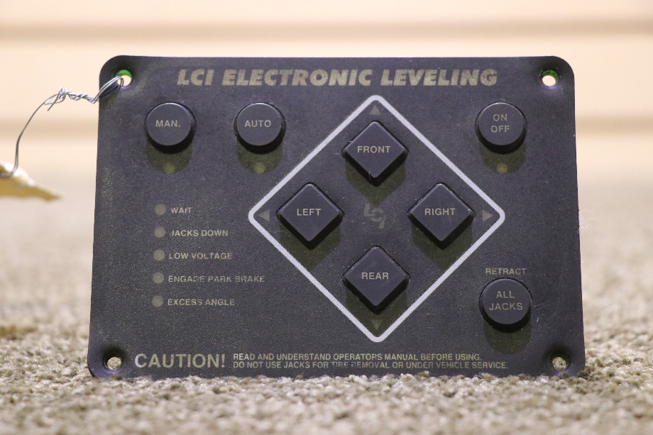 USED RV/MOTORHOME 10537C LCI ELECTRONIC LEVELING TOUCH PAD FOR SALE RV Components 