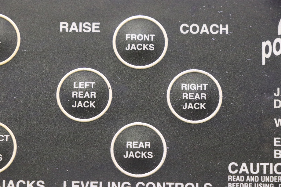 USED POWER GEAR LEVELING CONTROLS 500731 TOUCH PAD MOTORHOME PARTS FOR SALE RV Components 