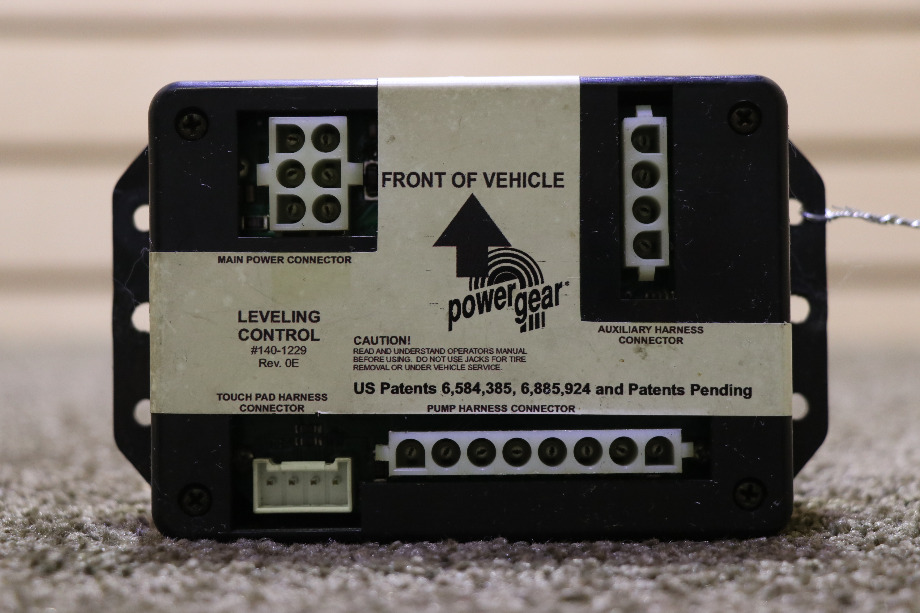 USED POWER GEAR LEVELING CONTROL 140-1229 RV PARTS FOR SALE RV Components 