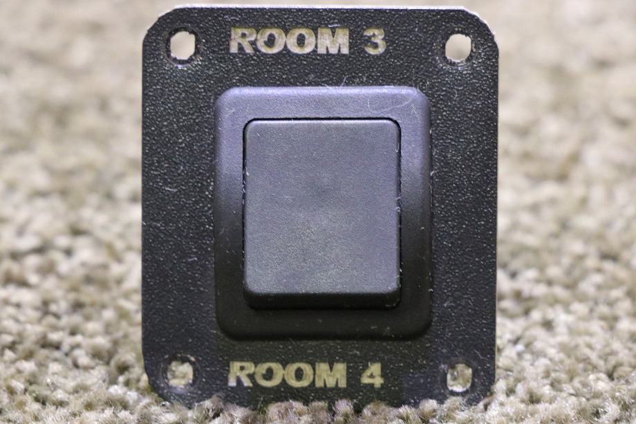 USED MOTORHOME ROOM 3 / ROOM 4 ROCKER SWITCH FOR SALE RV Components 