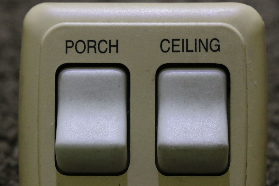 USED PORCH / CEILING SWITCH PANEL RV PARTS FOR SALE RV Components 