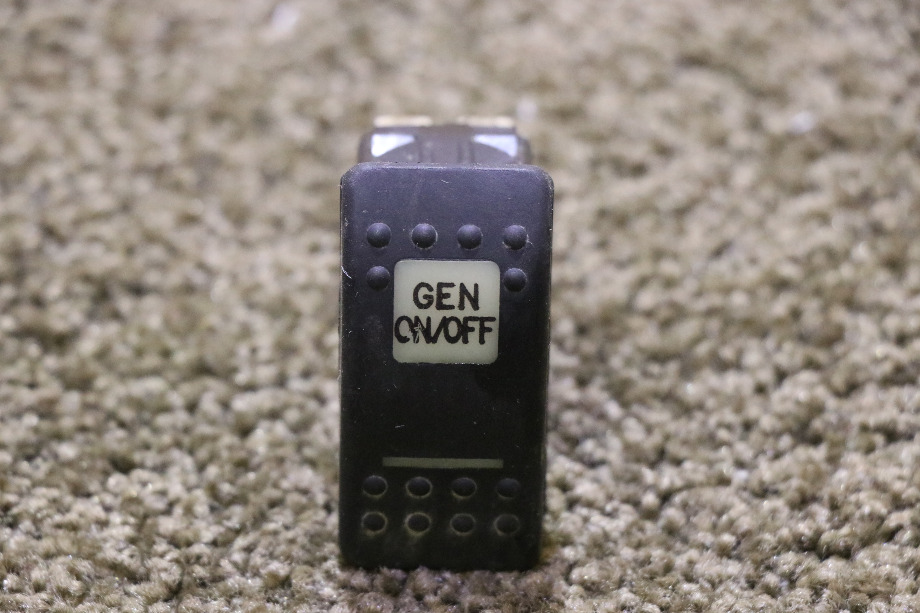 USED RV GEN ON / OFF V8D1 DASH SWITCH FOR SALE RV Components 