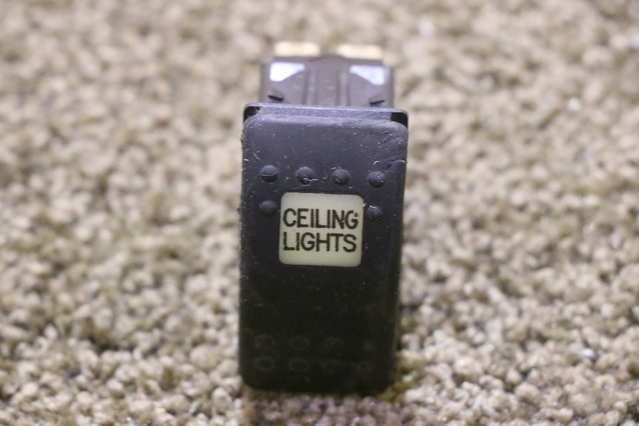 USED CEILING LIGHT DASH SWITCH V1D1 RV/MOTORHOME PARTS FOR SALE RV Components 