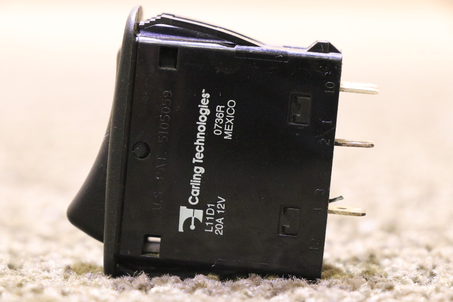 USED RV/MOTORHOME L11D1 O.H. FAN DASH SWITCH FOR SALE RV Components 