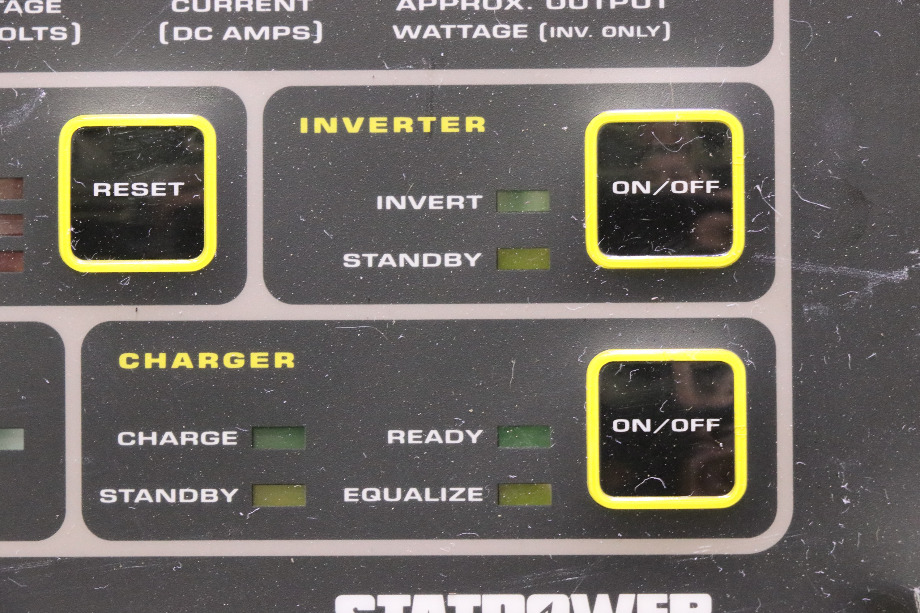 USED RV PROSINE INVERTER CHARGER CONTROL PANEL FOR SALE RV Components 