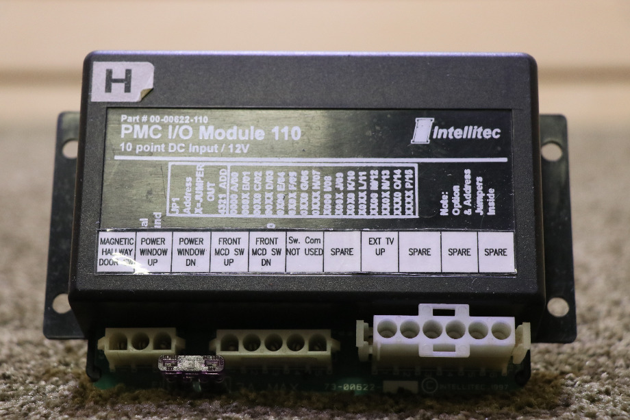 USED MOTORHOME 00-00622-110 PMC I/O MODULE 110 BY INTELLITEC FOR SALE RV Components 