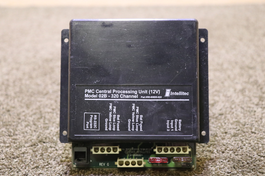 USED MOTORHOME INTELLITEC PMC CENTRAL PROCESSING UNIT 00-00800-022 FOR SALE RV Components 