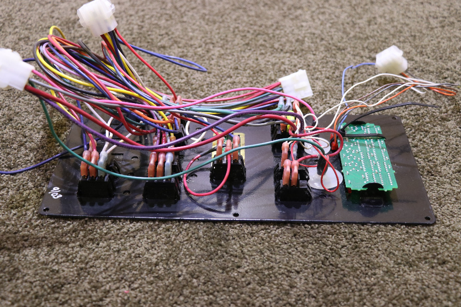 USED MOTORHOME TANK MONITOR PANEL WITH SWITCHES FOR SALE RV Components 