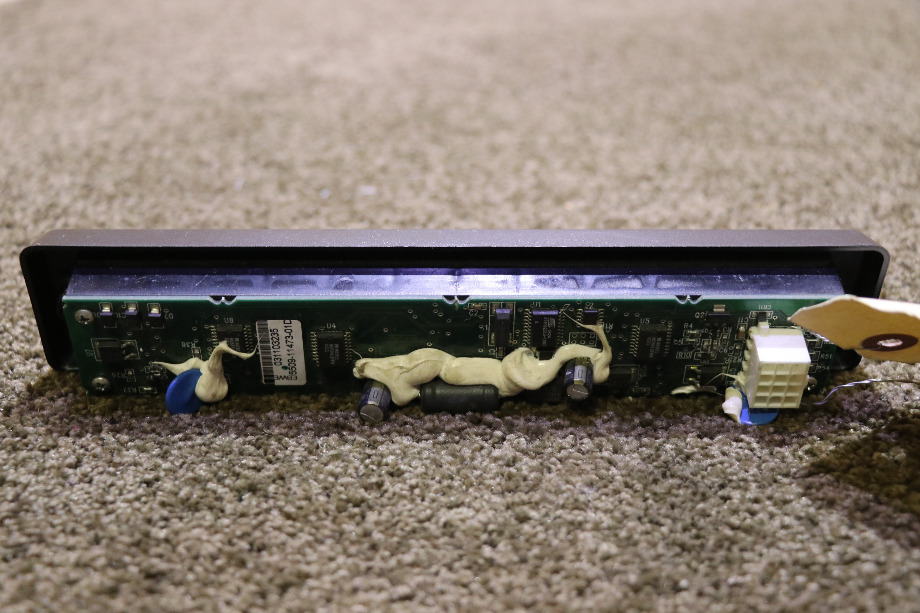 USED RV/MOTORHOME BORG WARNER 1539-10180-01 WARNING LIGHT BAR FOR SALE RV Components 