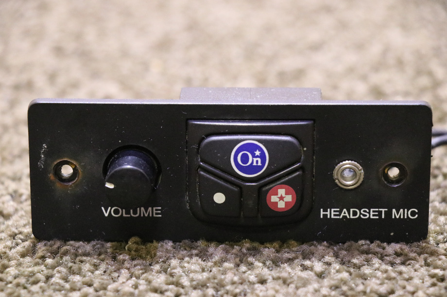 USED ONSTAR BUTTON PANEL WITH VOLUME SWITCH RV/MOTORHOME PARTS FOR SALE RV Components 