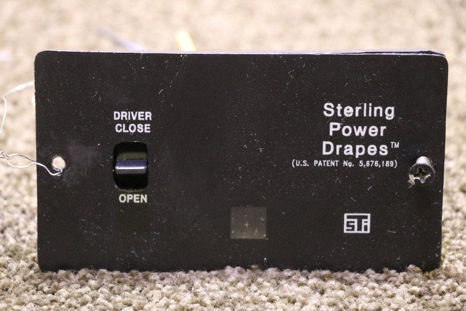 USED RV STERLING POWER DRAPES SWITCH PANEL 975128A FOR SALE RV Components 