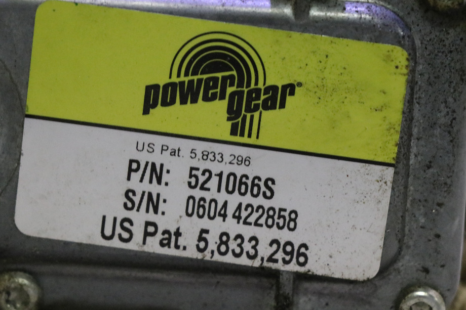 USED POWER GEAR 521066S SLIDE OUT MOTOR RV PARTS FOR SALE RV Components 