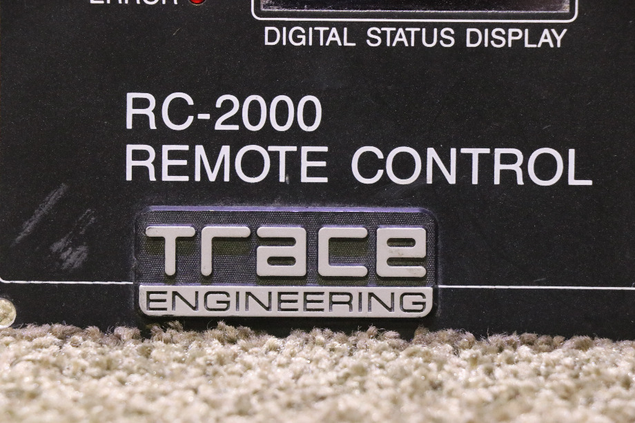 USED TRACE ENGINEERING RC-2000 REMOTE CONTROL MOTORHOME PARTS FOR SALE RV Components 