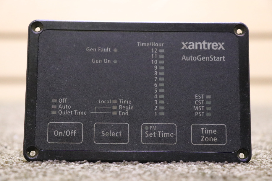 USED MOTORHOME XANTREX AUTOGENSTART REMOTE PANEL 84-2057-00 FOR SALE RV Components 