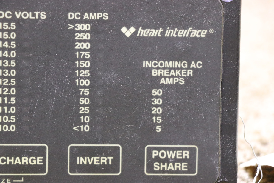 USED 84-2056-03 HEART INTERFACE HEART REMOTE PANEL RV PARTS FOR SALE RV Components 