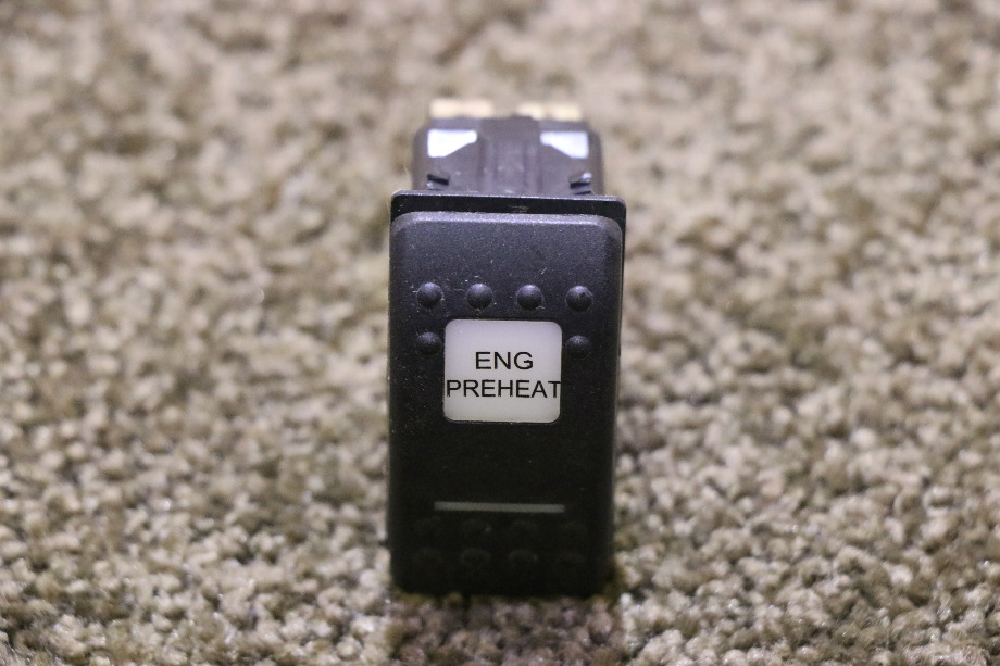 USED ENG PREHEAT DASH SWITCH RV/MOTORHOME PARTS FOR SALE RV Components 