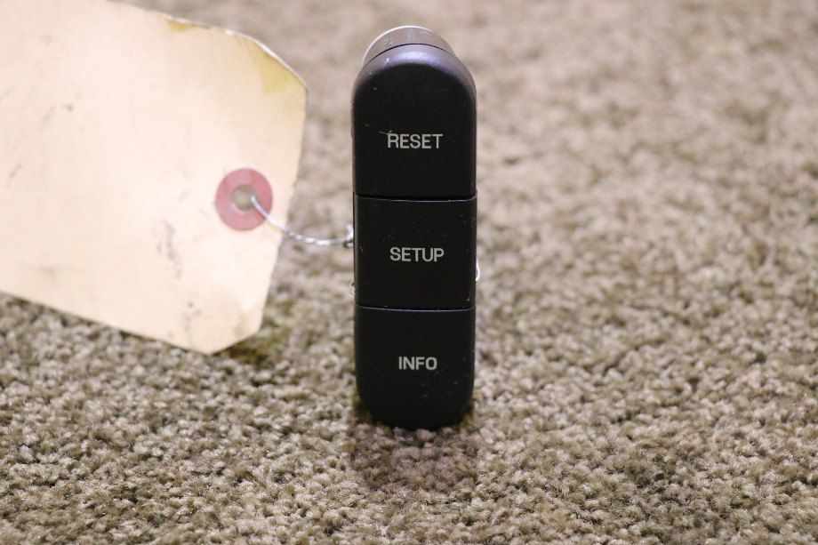 USED RESET / SETUP / INFO DASH SWITCH 7C3T-10D889-ABW RV/MOTORHOME PARTS FOR SALE RV Components 