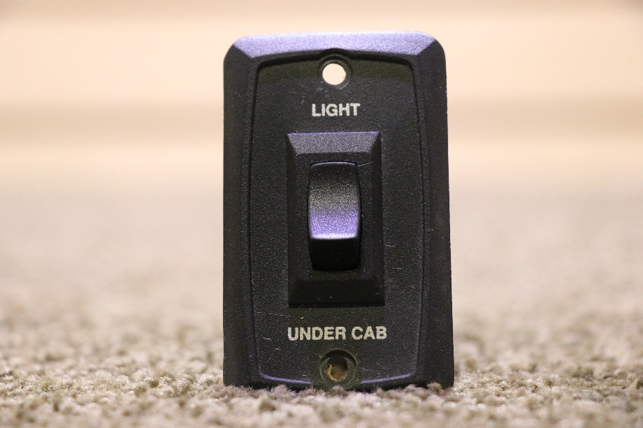 USED LIGHT UNDER CAB BLACK ROCKER SWITCH PANEL RV PARTS FOR SALE RV Components 