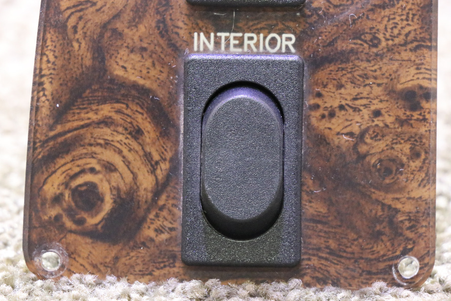 USED PATIO / INTERIOR ROCKER SWITCH PANEL RV/MOTORHOME PARTS FOR SALE RV Components 