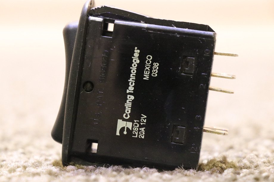 USED L28D1 VISOR DASH ROCKER SWITCH RV PARTS FOR SALE RV Components 
