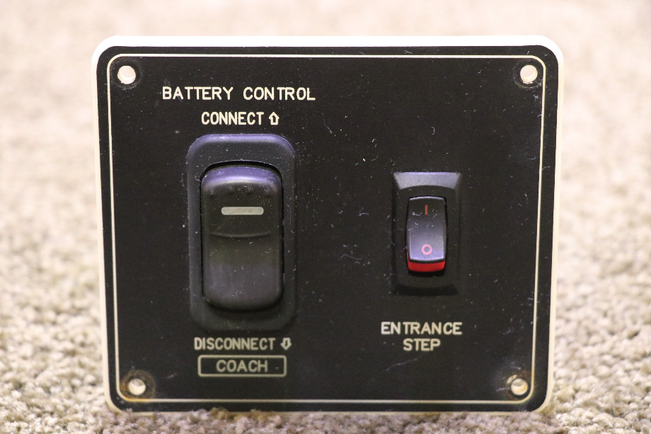 USED RV BATTERY DISCONNECT CONTROL SWITCH PANEL FOR SALE RV Components 